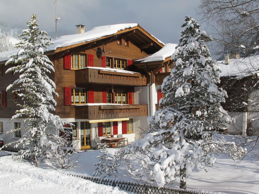 Haus Klopfenstein Kandersteg Bagian luar foto