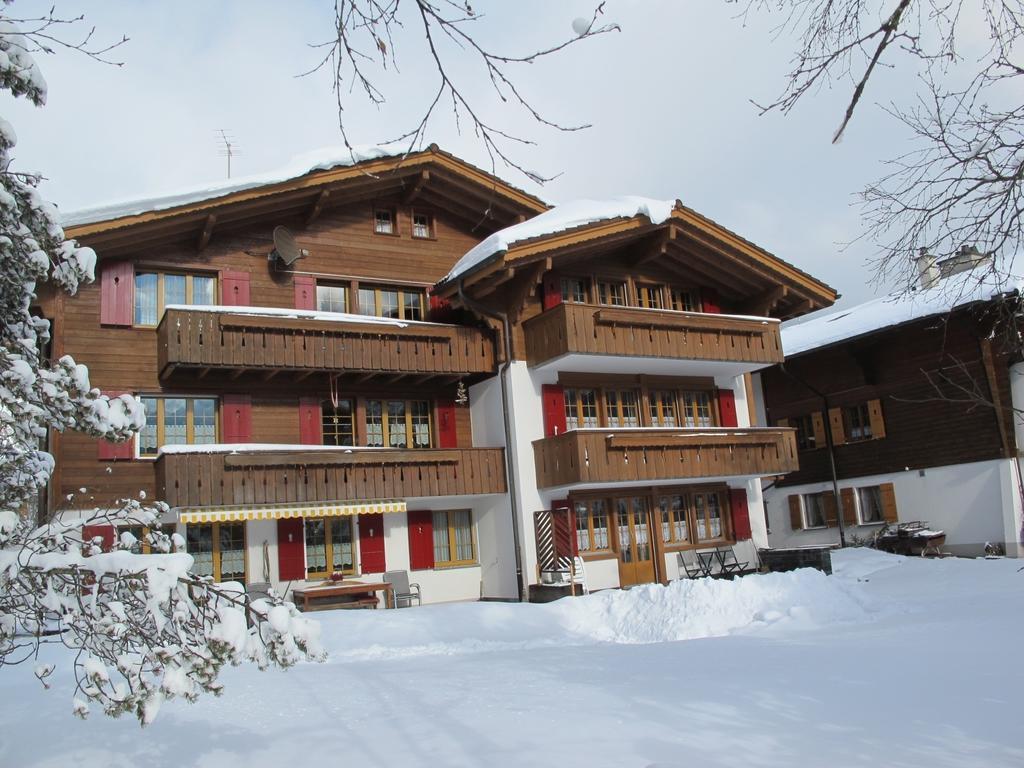 Haus Klopfenstein Kandersteg Bagian luar foto